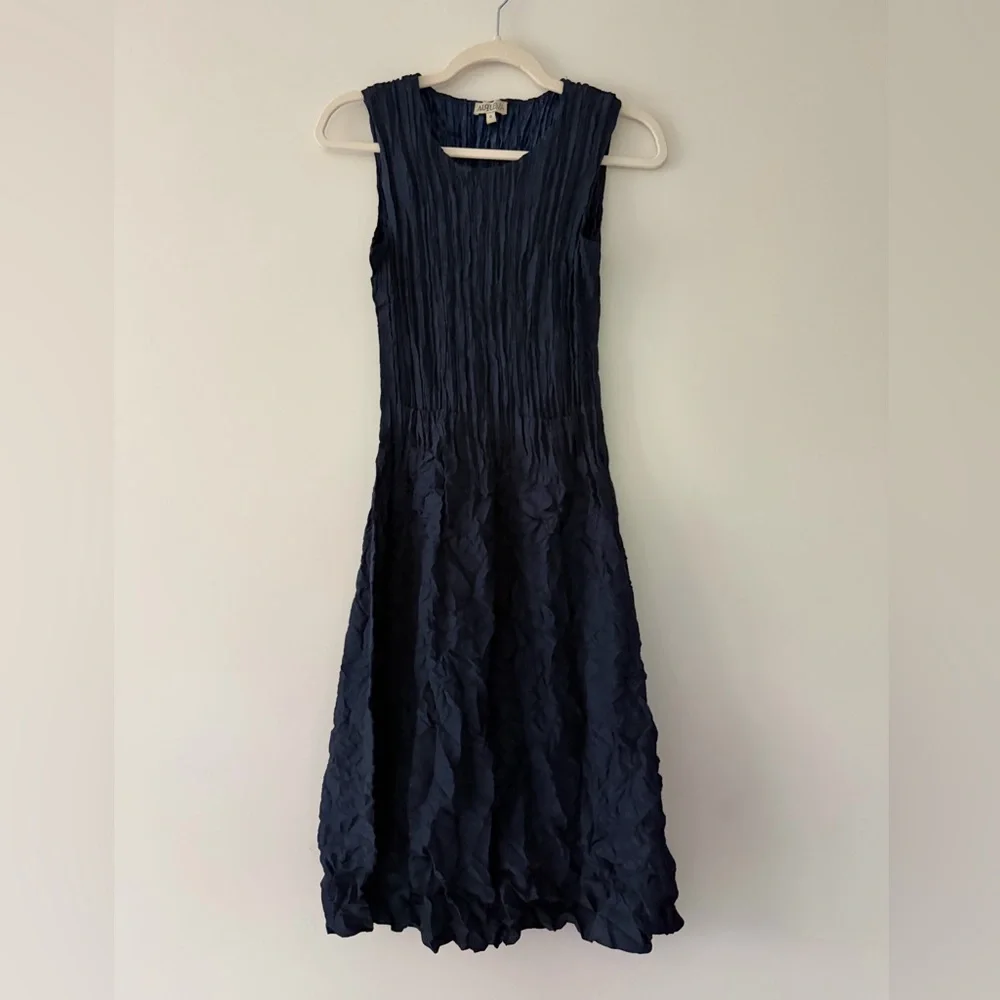 ALQUEMA Smash Pocket Dress in Ink Navy Blue, sz US 2-4/6 - Picture 6 of 12